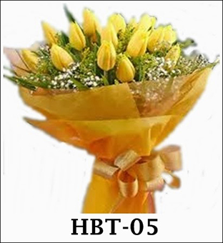 Rangkaian Bunga Tangan Tulip