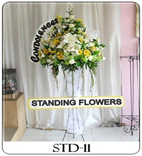 Rangkaian Bunga Duka Cita